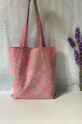 Batik Desenli Özel Tasarım Bez Çanta
