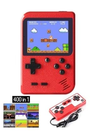 Oyun Konsolu 400 Oyunlu Iki Oyunculu Mini El Atarisi