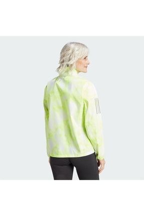 adidas Own The Run Allover Print Running Windbreaker Kad n