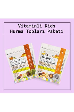 Vitaminli Kids Meyve Topları - 80 gr X 2 Çeşit dop13192313igo