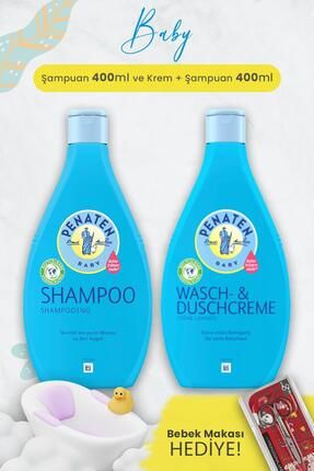 Bebek Şampuanı 400 ml, Krem Şampuan 400 ml ve Bebek Makası dvc-5015167