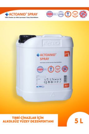 Anıd® Spray 5 Litre | Alkol Içermeyen Yüzey Dezenfektanı