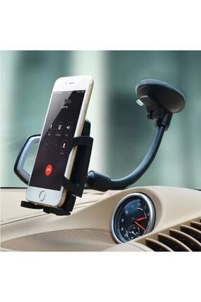 Araç Telefon Tutucu Torpido Cama Uygun Ayarlanabilir Kademeli Vantuzlu  Araba Telefon Tutacağı S115