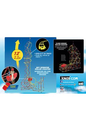 Knex Sky Sprinter Motorlu H z Treni 52478 Fiyat Yorumlar