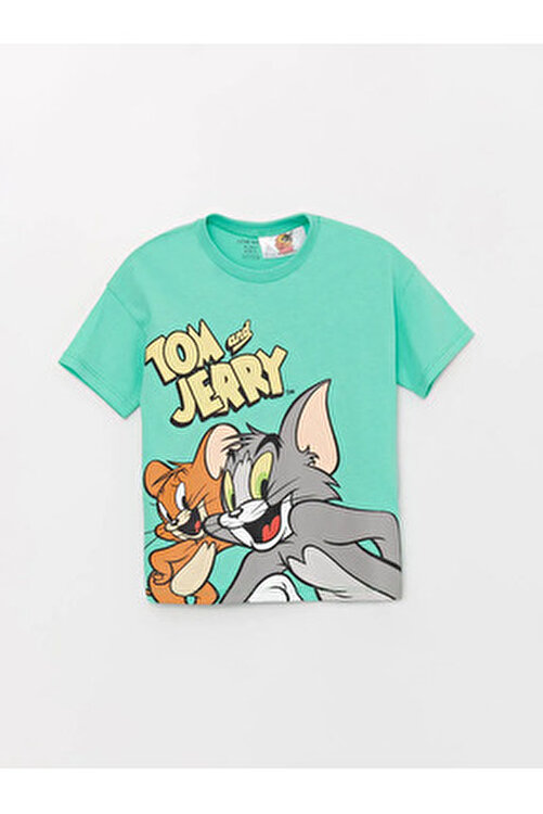 LC Waikiki LCW baby Bisiklet Yaka Kısa Kollu Tom ve Jerry Baskılı Erkek  Bebek Tişört Fiyatı, Yorumları - Trendyol