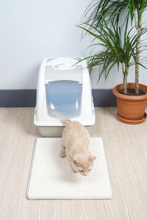 40x55 Cm Kedi Tuvaleti Önü Paspası Kedi Kumu Paspası