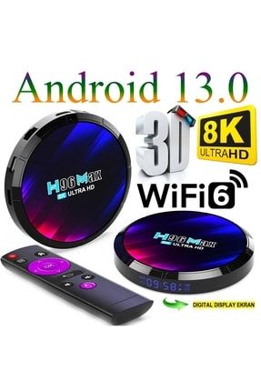 H96 Max Android 13 Tv Box (4gb Ram - 64GB Rom - Son Sürüm)