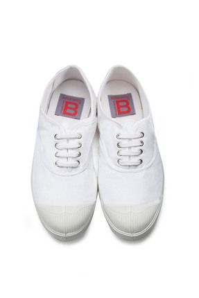 Bensimon blanche lacet best sale