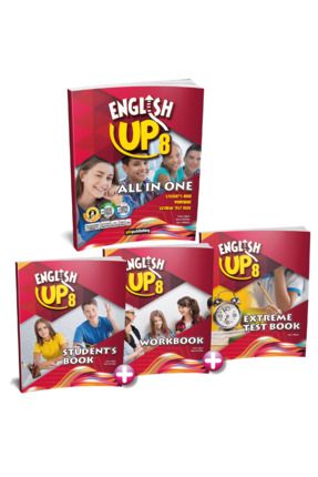 YDS English Up 8 ALL IN ONE (Student's Book+Workbook+Test Book)