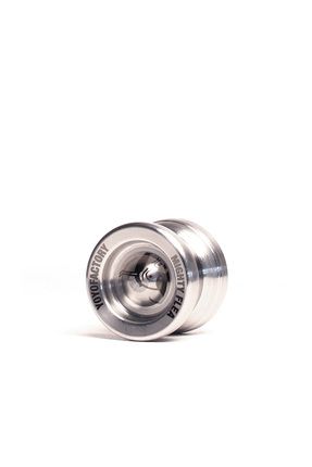 YoYoFactory Mighty Flea Profesyonel Mini Yoyo Metalik Gri