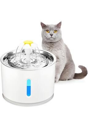 Kedi Köpek Su Pınarı, Çelik Başlıklı, Otomatik Su Sebili, Otomatik Su Şelalesi,otomatik Su Kabı