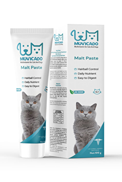 Kedi Maltı - Kediler Için Tüy Yumağı Önleyici - Malt Paste 100g