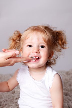 Bebek Parmak Şekilli Diş Fırçası Silikon Hijyenik Şeffaf Yumuşak Diş Bebek Diş Fırçası