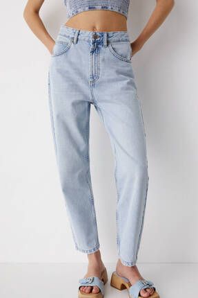 Barrel fit jeans pull and bear 2025