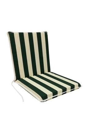 Tedarikcenter Sandalye Minderi 6 Adet Bagcikli Bahce Minderi Arkalikli Sandalye Minderi Yesil Cizgili Fiyati Yorumlari Trendyol