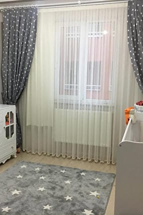 odeon 100x150 gri kucuk yildizli hali ve fon perde fiyati yorumlari trendyol