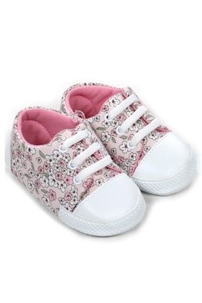 Bebek Ayakkabısı İlk Adım 18-19 Numara 11-13 cm Taban Ölçüsü Bez Ayakkabı