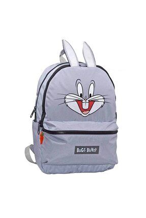 Lisanslı Bugs Bunny Looney Tunes Sırt Çantası Kulaklı Model