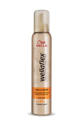 Wellaflex Curls & Waves Strong Hold Saç Köpüğü - 200 ml