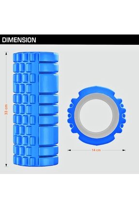 Boldy Foam Roller Egzersiz Rulosu Masaj Rulosu Isınma Roller Orta Sert  Masaj Köpüğü Pilates Rulosu Roller Fiyatı, Yorumları - Trendyol