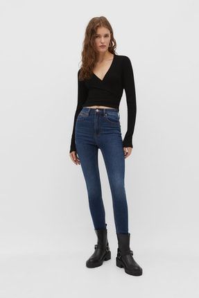 Stradivarius jeans push up top