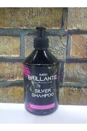Brıllante Silver Professıonel Mor Şampuan Haır Kızıllık Önleyici Ve Sararma Giderici 500 ml