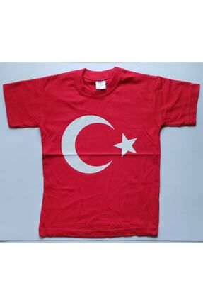 23 Nisan 29 Ekim 19 Mayıs Gösteri Türk Bayraklı Ayyıldızlı Tişört