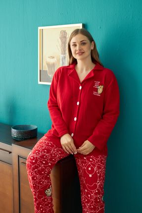 Siyah nci Alt Ust Polar Nak l Du meli Curve Buyuk Beden Battal Pijama Tak m Fiyat Yorumlar Trendyol