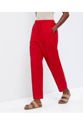 Slim-fit Trousers With Linen
