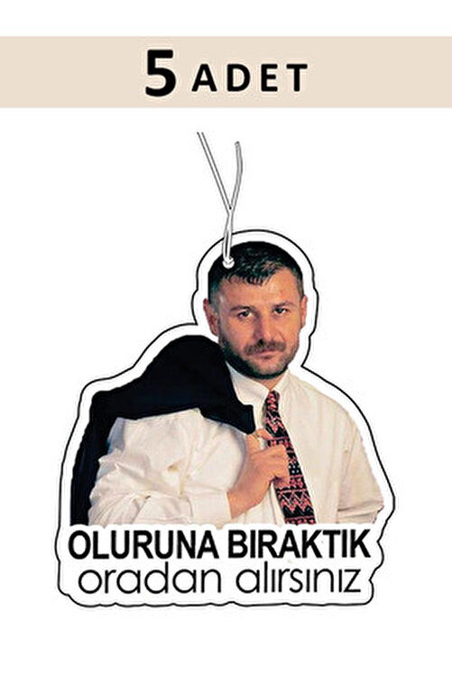 5 Adet Azer Bülbül Tasarımlı Araba Kokusu, Oto Araç Kokusu AZER0505