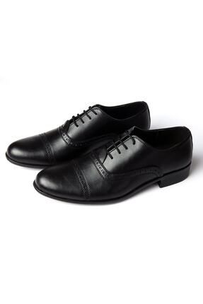 Klasik Siyah Erkek Ayakkabı Gencol 306