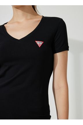 Guess V Yaka Siyah Kad n T Shirt W2YI45J1314JBLK Fiyat Yorumlar Trendyol