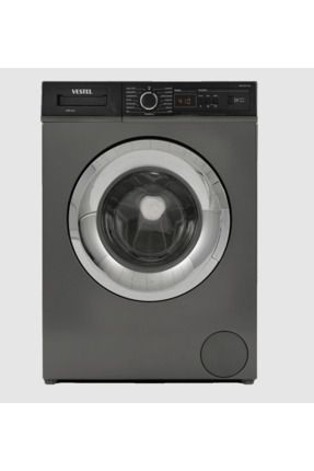 10kg 1200devir Gri Çamaşır Makinası (İHRACAT ÜRÜNÜ) TWV-FN1012SLOA