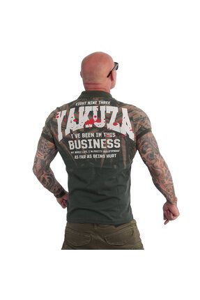 YAKUZA Business Polo Shirt 100 Pamuk Uc Du meli Polo Yaka Bask l Erkek Fiyat Yorumlar Trendyol