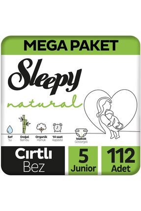 Natural Mega Paket Bebek Bezi 5 Numara Junior 112 Adet