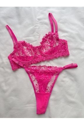 EDLİNGERİE Gloria Neon Bralette Set - Trendyol