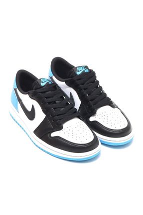 Nike Air Jordan 1 Retro Low OG Dark Powder Blue Kad n Spor Ayakkab CZ0775 104 Fiyat Yorumlar Trendyol