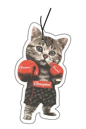 Champion Kedi Tasarımlı Premium Dekoratif Oto Kokusu Ve Aksesuarı (mango Esanslı)