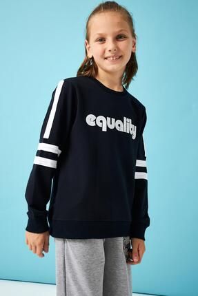 Perendi Equality Nak Detayl Erkek Cocuk Sweatshirt Lacivert Fiyat Yorumlar Trendyol