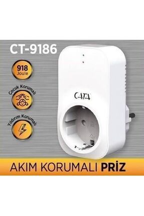 CATA CT-9186 4000 WATT AKIM KORUMALI PRİZ