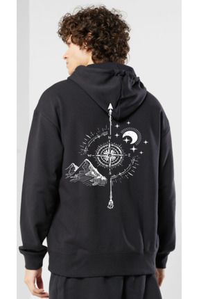 Mickey mouse compass hoodie top