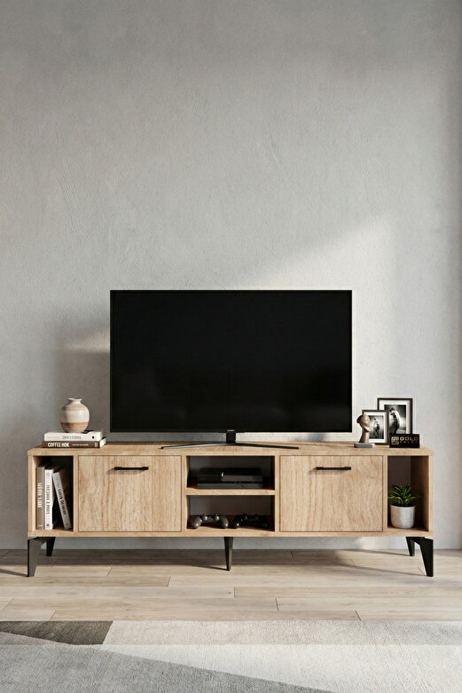 Linya TV Sehpası Suntalam Bej 160x35 cm