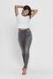 Women's White Short Sleeve Ruffle Crop T-Shirt 15201206 ONLEMMA - 3