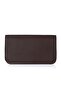 Women's Wallet Faux Leather Brown - 2