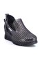 D20Ya-3235 Women's Genuine Leather Shoes Platinum