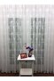 Sports Pattern Lace Tulle Curtain, 400X260 Cm, Tight Pleat, 1/3