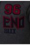 Men's Gray Striped Anthracite Winter Hooded Sweat - 15