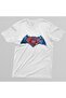 Batman Superman Red Blue Men's T-Shirt - 4