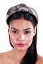 Hahai Women's Wide Band Knotted Satin Crown - 3