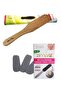 Zımpfile Wooden Pedicure Spatula + Pedicure Refill 100 Pieces